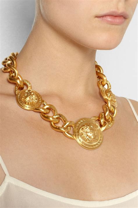 fermasoldi oro versace|versace gold necklace.